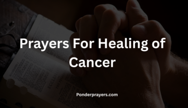 Prayers For Healing of Cancer