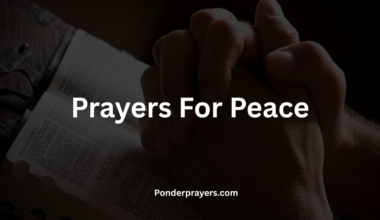 Prayers For Peace
