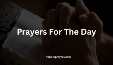 Prayers For The Day