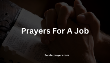 Prayers For A Job