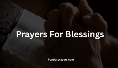 Prayers For Blessings