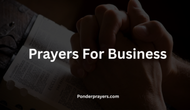Prayers For Business