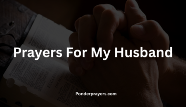 Prayers For My Husband