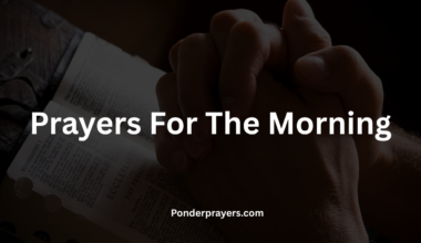 Prayers For The Morning