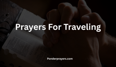Prayers For Traveling