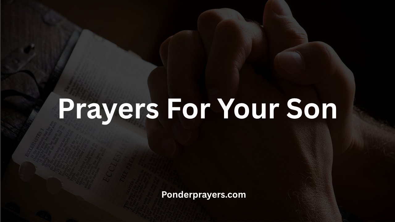 Prayers For Your Son