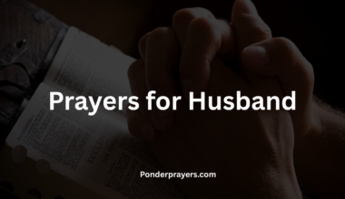 Prayers for Husband