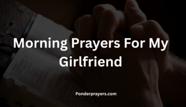 Morning Prayers For My Girlfriend