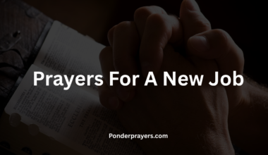 Prayers For A New Job