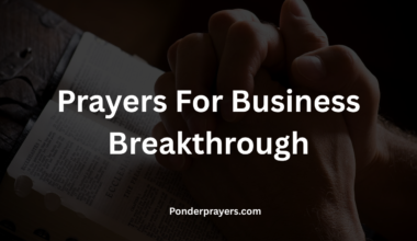 Prayers For Business Breakthrough