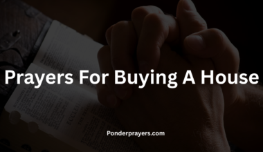 Prayers For Buying A House