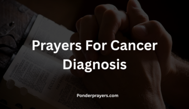 Prayers For Cancer Diagnosis