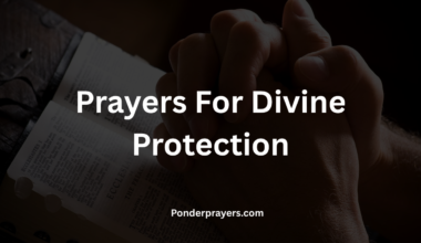 Prayers For Divine Protection