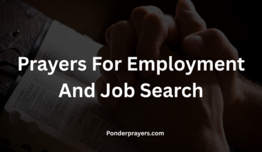 Prayers For Employment And Job Search