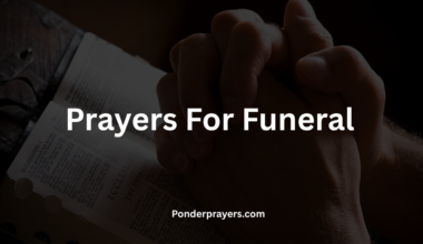Prayers For Funeral