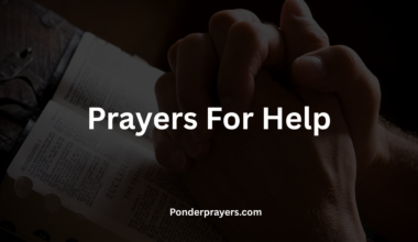 Prayers For Help
