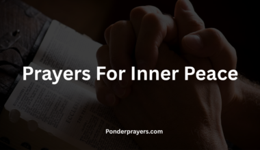 Prayers For Inner Peace
