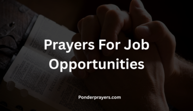 Prayers For Job Opportunities