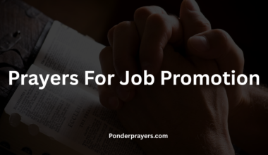 Prayers For Job Promotion