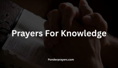 Prayers For Knowledge