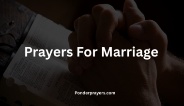 Prayers For Marriage