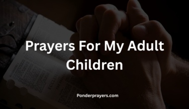 Prayers For My Adult Children