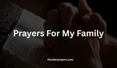 Prayers For My Family