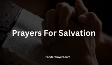 Prayers For Salvation