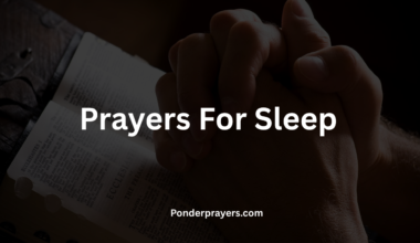 Prayers For Sleep