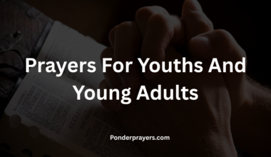 Prayers For Youths And Young Adults