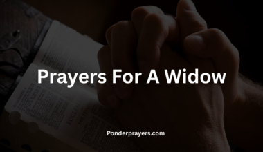 Prayers For A Widow