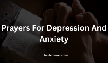 Prayers For Depression And Anxiety