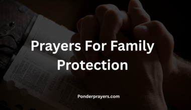 Prayers For Family Protection
