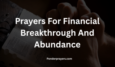 Prayers For Financial Breakthrough And Abundance
