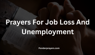 Prayers For Job Loss And Unemployment