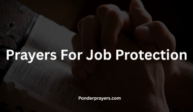Prayers For Job Protection