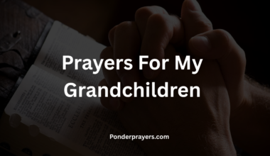 Prayers For My Grandchildren