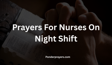 Prayers For Nurses On Night Shift