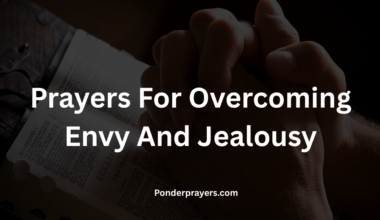Prayers For Overcoming Envy And Jealousy