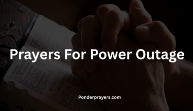 Prayers For Power Outage