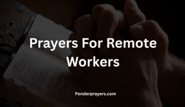 Prayers For Remote Workers